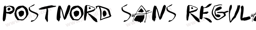 PostNord Sans Regula字体转换